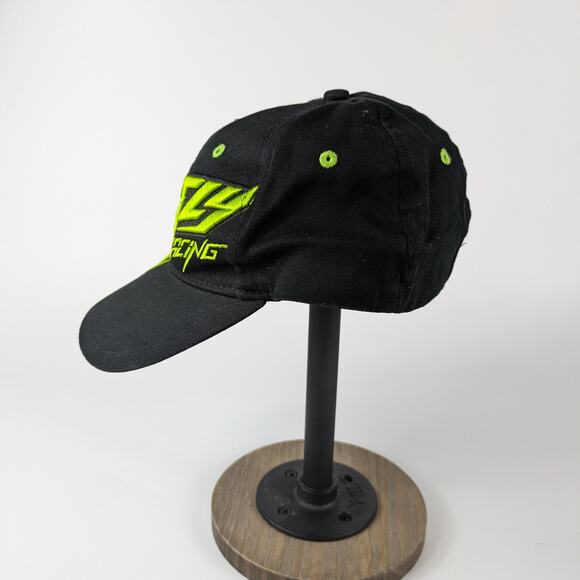 Fly Racing Mens Baseball Hat Extreme Sports Moto Street BMX MTB Black Neon Green - Picture 2 of 15